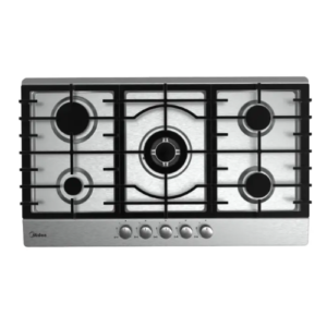 سطح بلت ان غاز ميديا 90 سم – 5 شعلات – ستيل