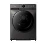 غسالة اتوماتيك 10 كيلو ميديا أمامية - انفرتر - تيتانيوم