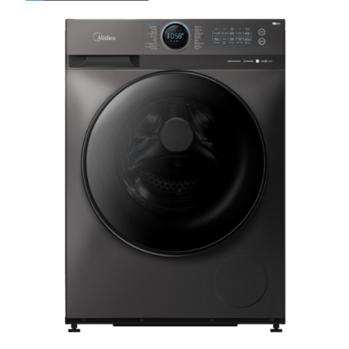 غسالة ملابس ميديا 12 كيلو أمامية - انفرتر - تيتانيوم غسالة ملابس ميديا 12 كيلو أمامية - انفرتر - تيتانيوم