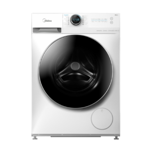 غسالة تعبئة امامية ميديا 8 كيلو - انفرتر - أبيض