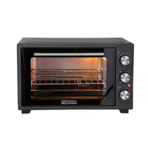 فرن كهربائى جنرال سوبريم 45 لتر - بشواية - أسود