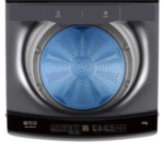 غسالة 10 كيلو جنرال سوبريم تعبئة علوية - فضي غامق