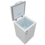 فريزر افقي صغير جنرال سوبريم 3 قدم - أبيض