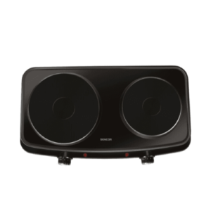 موقد كهرباء سينكور 2 عين حجر - 2250 وات - أسود