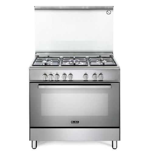 فرن 5 عيون البا غاز 50*90 سم - ستيل - إيطالي فرن 5 عيون البا غاز 50*90 سم - ستيل - إيطالي