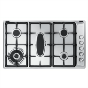 سطح غاز البا بلت ان 90 سم - ستيل - إيطالي