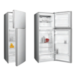 ثلاجة بابين البا 12 قدم - نو فروست - ستيل