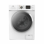 غسالة وستنجهاوس 12 كيلو تعبئة أمامية - أبيض