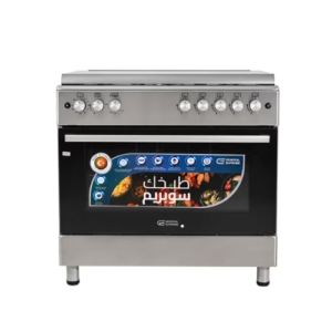 فرن غاز جنرال سوبريم 60*90 سم - 5 شعلات - تركي