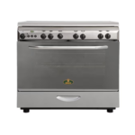 فرن غاز 5 عيون كريازي 90*60 سم - ستيل