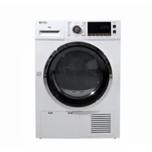 نشافة ملابس جنرال سوبريم 8 كيلو - مع مكثف - أبيض