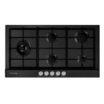 سطح غاز بلت ان كلفنيتور 90 سم - أسود - إيطالي