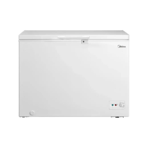 فريزر ميديا 10 قدم مسطح - أبيض