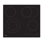 موقد بلت ان كهربائي يوجين 60 سم - سيراميك - أسود