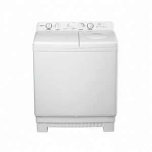 غسالة كرافت حوضين 14 كيلو - أبيض