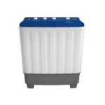 غسالة هيتاشي حوضين 10.5 كيلو - أبيض غطاء أزرق