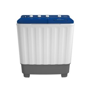 غسالة هيتاشي حوضين 10.5 كيلو - أبيض غطاء أزرق