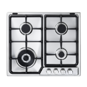 سطح البا بلت ان غاز 60 سم - ستيل - إيطالي