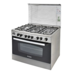 فرن غاز كيون 60*90 سم - إشعال ذاتي - ستيل