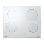 سطح سيراميك كهربائي البا بلت ان 60 سم - أبيض - إيطالي