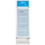 ثلاجة عرض باب واحد ميديا 211 لتر - أبيض