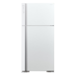 ثلاجة هيتاشي 19 قدم بابين نوفروست - أبيض