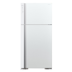 ثلاجة هيتاشي 19 قدم بابين نوفروست - أبيض