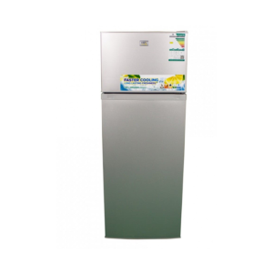 ثلاجة 7 قدم بابين يونكس - فضي