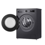 غسالة اتوماتيك ال جي أمامية 7 كيلو - انفرتر - أسود