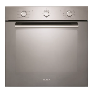 فرن البا كهربائي 60 سم 6 وظائف مروحة تبريد - ستيل