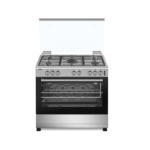 فرن غاز 5 شعلات اوسكار 60×90 سم امان كامل -ستيل