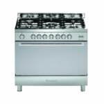 فرن غاز بومباني 60*90 سم 5 شعلات ستيل