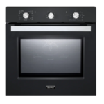 فرن كهربائي بلت ان البا 60 سم ايطالي - أسود