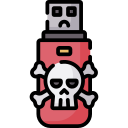 2 منفذ USB