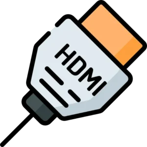 منافذ USB وHDMI وRF وLAN