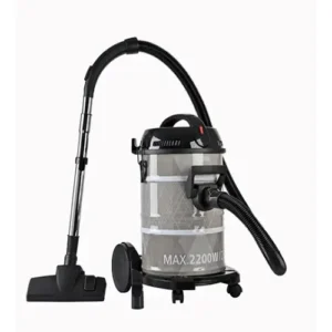 مكنسه كهربائية برميل جنرال سوبريم – 23 لتر – فضي