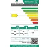 ثلاجه بابين جنرال سوبريم – 9 قدم – فضي