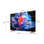 شاشة 65 بوصة سمارت تي سي ال 4K -GOOGLE TV