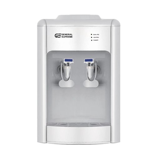 برادة مياه جنرال سوبريم طاولة - حار وبارد - أبيض برادة مياه جنرال سوبريم طاولة - حار وبارد - أبيض