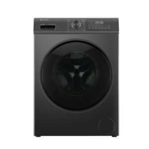 غسالة 8 كيلو تعبئة أمامية جنرال سوبريم انفرتر - فضي داكن