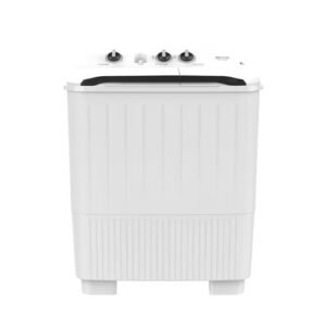 غسالة حوضين جنرال سوبريم 9 كيلو - أبيض