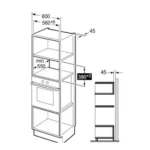 ميكرويف كهربائي بلت ان كلفنيتور 28 لتر 900 وات – أسود