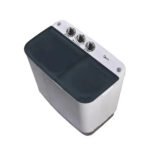 غسالة 5 كيلو ميديا حوضين تحميل علوي – أبيض