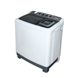 غسالة 10 كليو ميديا ​​حوضين - أبيض