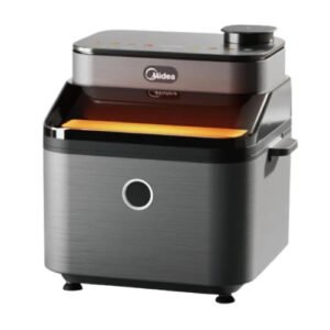 قلاية هوائية ميديا ديجيتال 7.3 لتر - 1650 واط - أسود