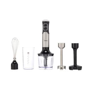 خلاط يدوي ميديا 1000 مل - 6 قطع - أسود