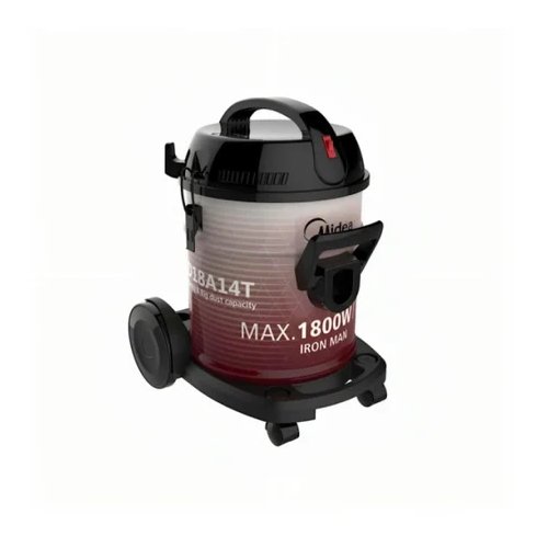 مكنسة كهربائية برميل ميديا 18 لتر - 1800 وات - أحمر مكنسة كهربائية برميل ميديا 18 لتر - 1800 وات - أحمر