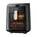 قلاية هوائية ميديا سعة 11 لتر - 1700 واط - أسود