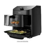 قلاية هوائية ميديا سعة 11 لتر - 1700 واط - أسود