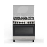 فرن بومباني 5 شعلات غاز – 50*80 سم – ستيل